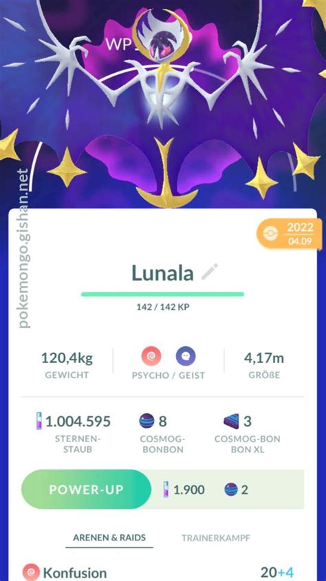 Lunala (Pokémon GO) .